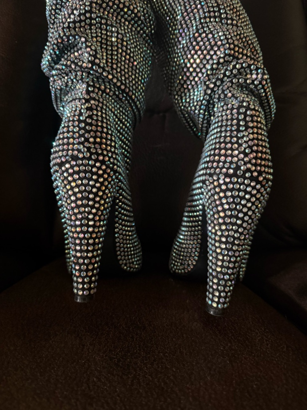 Steve Madden Crushing Rhinestone Boots - Picture 8 of 11